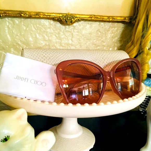 Pink blush Jimmy choo sunglasses - Picture 3 of 5